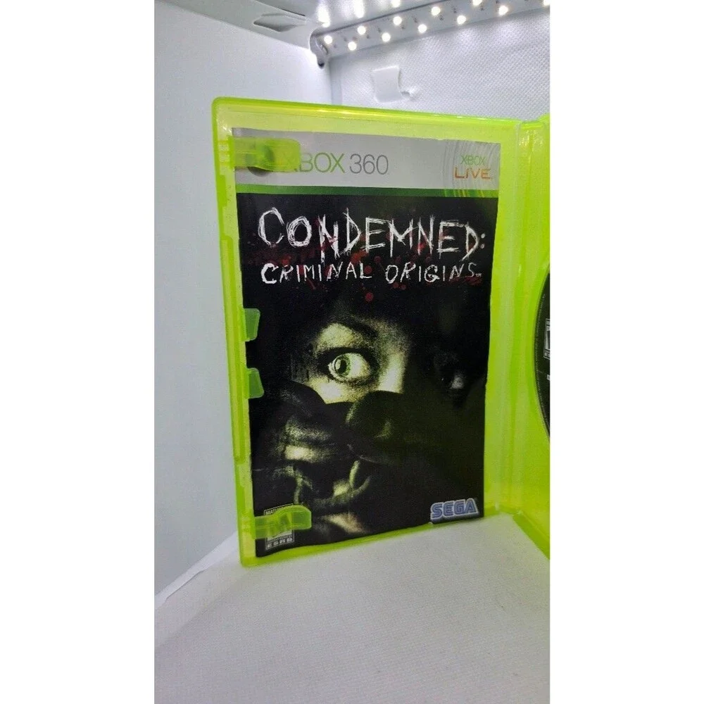 Condemned: Criminal Origins (Xbox 360, 2005) w/Manual - No Case